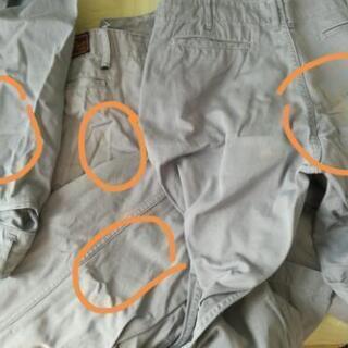 中古作業服ズボン5本の画像