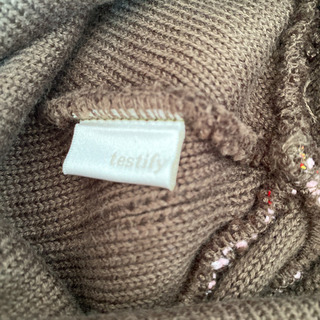 可愛い‼️testify  TESTIFY　ニットキャップ　（帽子）の画像