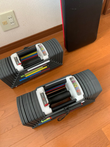 可変式ダンベル40kg×2個　フラットベンチ付き