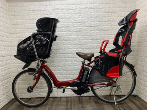 YAMAHA リトルモア　レッド　8.9AH 新基準　電動アシスト自転車