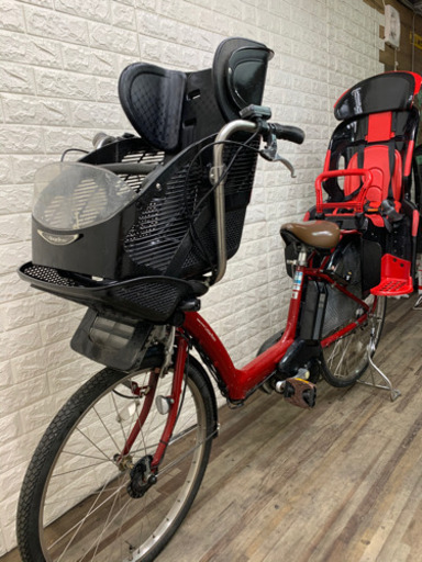 YAMAHA リトルモア　レッド　8.9AH 新基準　電動アシスト自転車