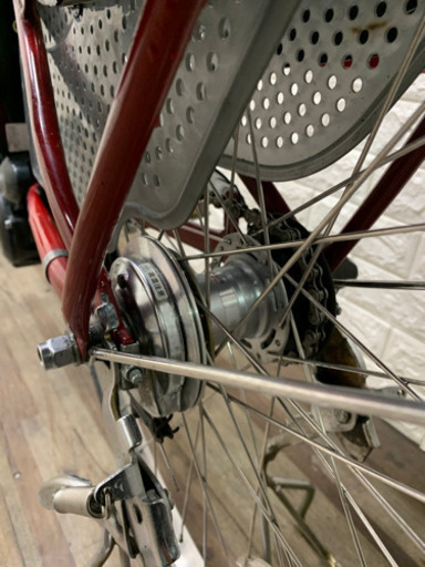 YAMAHA リトルモア　レッド　8.9AH 新基準　電動アシスト自転車