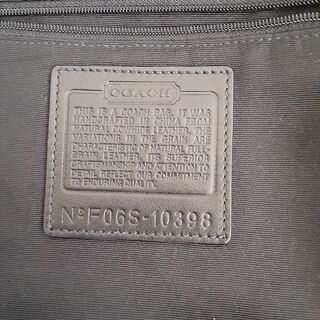 COACHバッグの画像