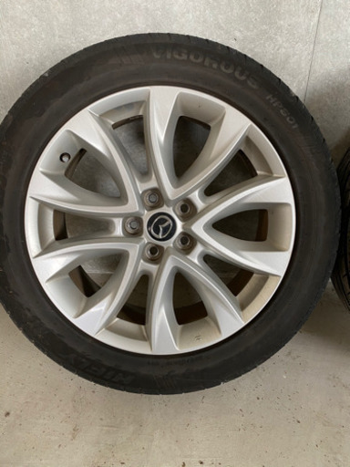 【お取引中】cx-5 純正オプション19インチホイール　KE系