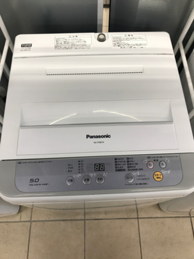 Panasonic NA-F50B10 2017年製 5kg 洗濯機 【公式通販】