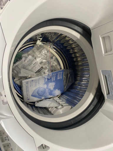 ⭐ＳＡＬＥ⭐シャープ 8.0kg 洗濯乾燥機穴なし槽カビぎらい プラズマクラスター洗濯機 　中古　リサイクルショップ宮崎屋20.12.8