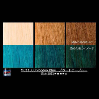 マニパニ ブードゥーブルー カラーバターの画像