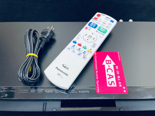 パナソニック Panasonic 2015 ブルーレイレコーダー DMR-BRS500 動作確認済み美品