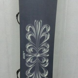 ◆お引取り限定/三重県◆中古 スノーボード 板 ビンディング付 156㎝ Aの画像