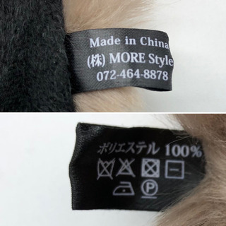 ■フェイクファー■マフラー■襟巻きの画像