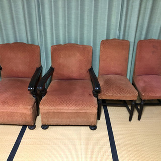 アンティークな椅子　4脚