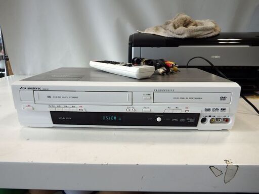 動作OK★DXアンテナ★DV2011E7 ビデオ一体型DVDレコーダー 地デジ内蔵 VHS⇔DVD 双方向ダビング