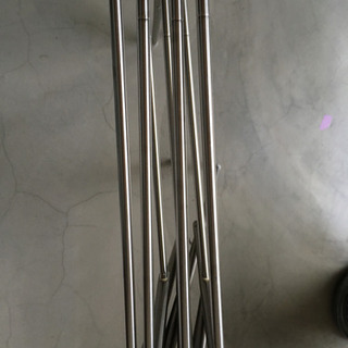 ステンレス 物干し　伸縮しますの画像