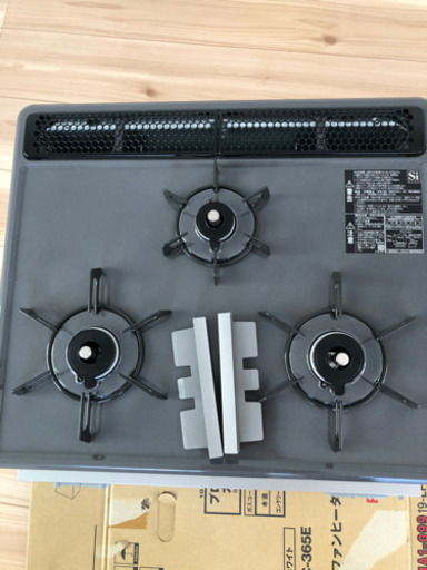 リンナイ　システムキッチン用ビルトインガスコンロ新品未使用
