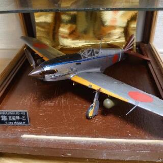 零戦プラモデル三機の画像