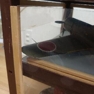 零戦プラモデル三機の画像
