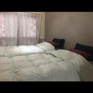 お宝発見★北海道★札幌★家具多数★ダブルベッド＋マットレス新品保管品