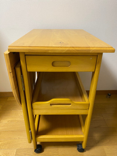 【美品】キッチンワゴン【お譲り先決定しました】