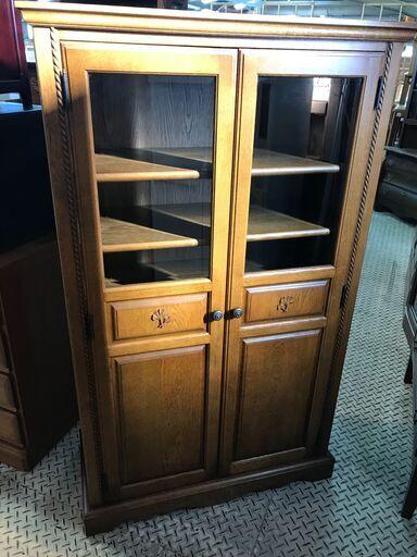 【愛品館八千代店】えぞ民芸　書棚　北海道家具【愛八GS】