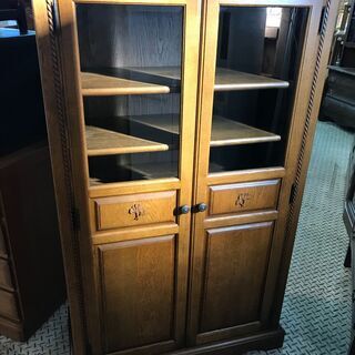 【愛品館八千代店】えぞ民芸　書棚　北海道家具【愛八GS】