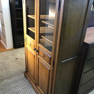 【愛品館八千代店】えぞ民芸　書棚　北海道家具【愛八GS】の画像