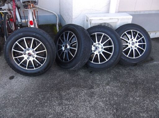 ウェッズ TEAD 15インチホイール◆スタッドレス4本★短期出品★交換も可