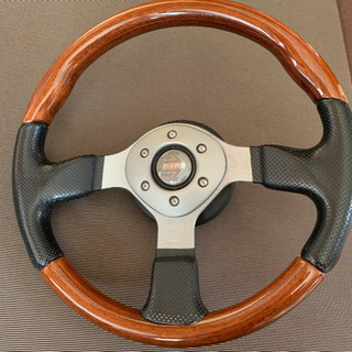 MOMO　モモステアリング　ファイター　ウッドコンビステアリング　35パイ MOMO Fighter 35π MOMO モモステアリング ファイター ウッドコンビ