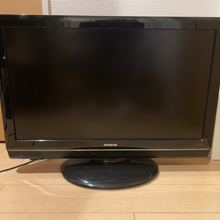 液晶テレビ　無料　日立wooo   0円　