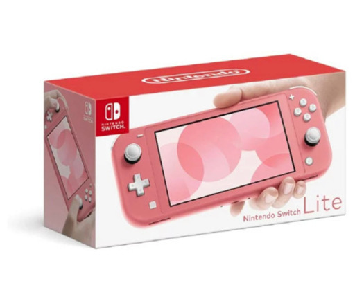 ニンテンドースイッチライトコーラル