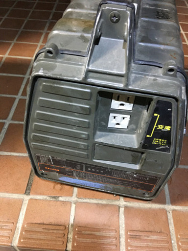 本田小型発電機EB550動作品