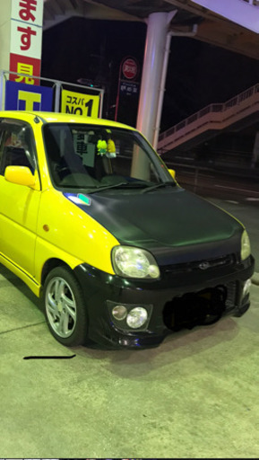 プレオ　MT5 スパーチャージャー　フジツボマフラー