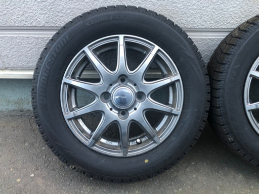 新品同様？軽四用スタッドレスとアルミ VRX