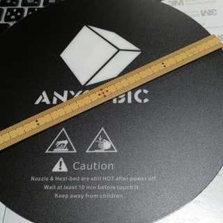 デルタ型3Dプリンタ用プリントシート ANYCUBIC Ultrabase 20cmの画像