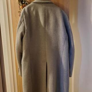 グローバルワーク　チェスターコート ロングコート グレーの画像