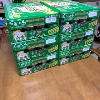金麦糖質75%オフ　1ケース2100円　8ケースあります。神戸市西区の画像