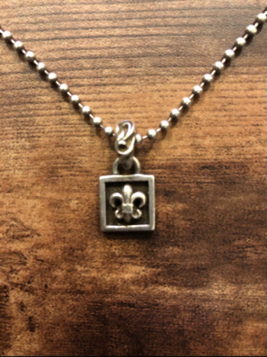 ★クロムハーツ★フレームドチャーム　BSフレア　チェーン付き★