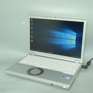 送料無料 高速SSD256GB ハイスペック ノートパソコン 中古良品 12.1型 Panasonic CF-SZ5PDYVS 第6世代Core i5 8GB 無線 Windows10 LibreOffice