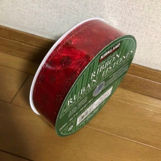 【新品その2】クリスマス用 リボン 1ロール 50ヤード(45.7m)