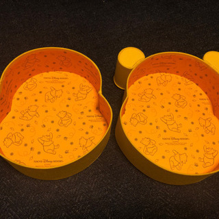 クマのプーさん　お菓子の空き箱の画像