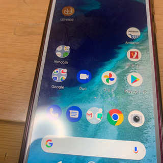 ワイモバイル　Android one x4中古とノーブランドスマ...