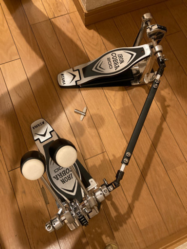 バスドラム用ツインペダル　TAMA IRONCOBRA200