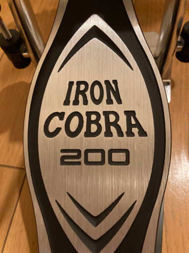 バスドラム用ツインペダル　TAMA IRONCOBRA200