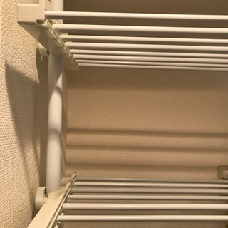 ランドリーラック　つっぱり洗濯機ラックの画像