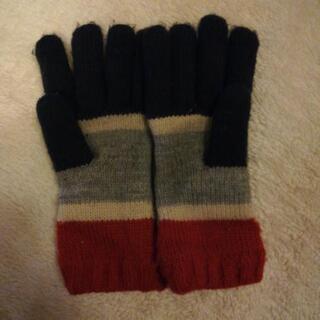 手袋　ニット　の画像