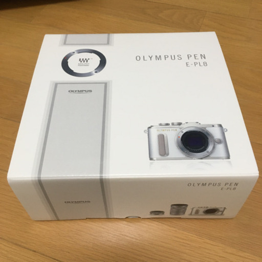 美品【配送可】OLYMPUS PEN E-PL8 ホワイト ミラーレス一眼レフ