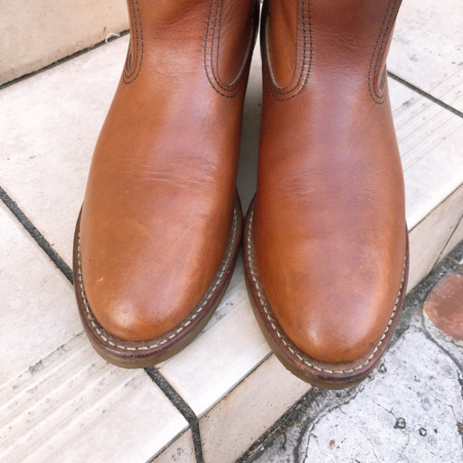 ユニセックス レッドウィング REDWING ブーツ ペコス レザー 6D 586 1905