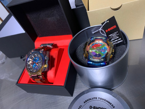 G-SHOCK 、MTG-B1000VL-4AJR、 GM-110RB-2AJF