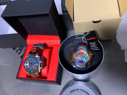 G-SHOCK 、MTG-B1000VL-4AJR、 GM-110RB-2AJF