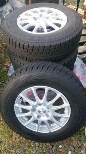 ☆バリ溝☆ブリザックGZ：アルミ付4本セット！