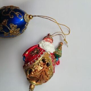 クリスマスマス オーガメントの画像